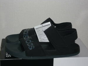 5★★★★即決！新品 adidas/アディダス アディレッタサンダル・ADILETTE SANDAL 黒 US9/27.5cm 定形外郵便可