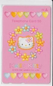 9-l174 ハローキティ HelloKitty テレカ