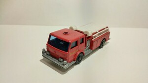 【中古品】ミニカー　イギリス製　LESNEY　マッチボッスシリーズ　FIRE PUMPER TRUCK