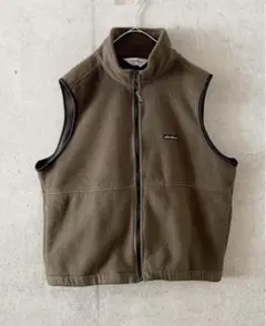 Eddie Bauer full zip fleece vest