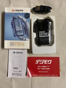 612a1833☆Aspire GOTEK X 電子タバコ ベイプ PODタイプ スターターキット 本体 アスパイア ゴーテック コンパクト スリム (ブラック)