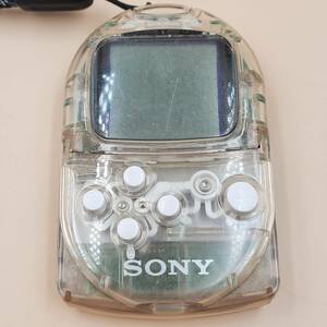 SONY ソニー ポケットステーション PocketStation SCPH-4000 クリスタル ストラップ付き レトロ ポケット コンパクト#1885B