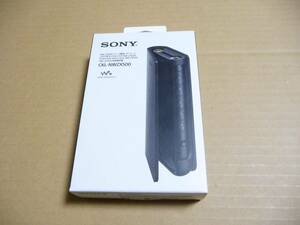 ◆新品 SONY ソニー Walkman(ウォークマン) ZX500シリーズ専用 レザーケース CKL-NWZX500 M [純正/ブラック] 1点限り