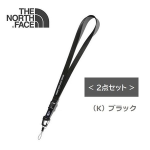 2点セット TNF Lanyard NN32437 K 未使用 IDカード スマホ ストラップ