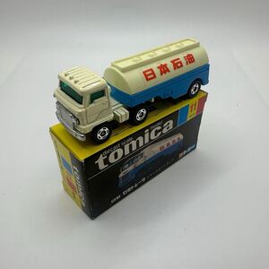 TOMICA トミカ 黒箱 日野 セミトレーラー トランスポートタンク 日本石油 ミニカー 希少 当時物　美品　ヴィンテージ　トラック　