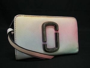 MARC JACOBS マークジェイコブス スナップショット レザー 二つ折り 財布 ウォレット 小銭入れ 札入れ マルチカラー DG4973