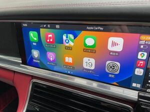 ★フルスクリーン◆ポルシェ マカン 971パナメーラ 9Y0カイエン 718ケイマン ボクスター Apple Carplay 後期フルスクリーン コーティング