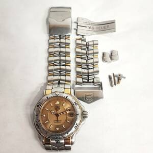 1円~【稼動品】タグホイヤー 6000 プロフェッショナル TAG HEUER professional 200m WH1153-K1 メンズ腕時計 QZ デイト G123281