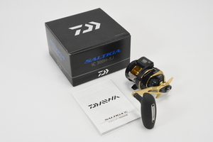 124-m734 DAIWA ダイワ SALTIGA 21 ソルティガ IC 300H-SJ カウンター付き 右ハンドル ジギング ベイトリール 00631506