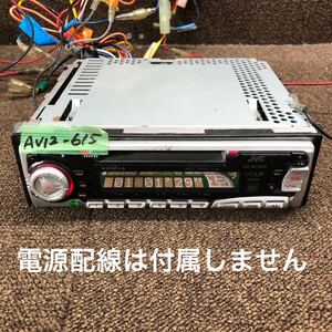 AV12-615 激安 カーステレオ JVC KD-MZ300 15891665 MDプレーヤー FM/AM オーディオ 本体のみ 簡易動作確認済み 中古現状品