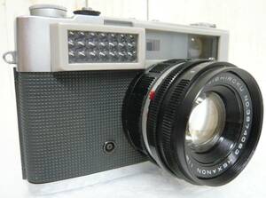 昭和レトロ 当時物 RETRO CAMERA＊KONICA コニカ 小西六工業＊フィルム カメラ コンパクト＊S II 他社レンズキャップ付＊HEXANON F2/48mm