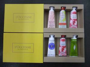 ■未使用品■ロクシタン LOCCITANE ミニハンドクリームトリオ シアローズ チェリーローズ 2セット ①■