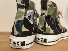 【日本製】コンバース ALL STAR ハイカット　83camo 4 1/2