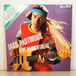 LD◆Jaco Pastorius ジャコ・パストリアス◆Live In Montreal ライヴ・イン・モントリオール◆帯.ライナー付◇中古レーザーディスク.ジャズ