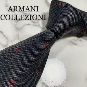 ネクタイ アルマーニコレツィオーニ ARMANI ドット ストライプ シルク 高級 ブランド