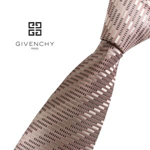 GIVENCHY ネクタイ レジメンタル 柄 ジバンシイ USED 中古 m091