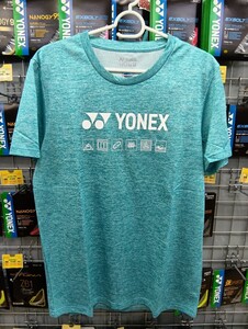 【16716 (540) M】YONEX(ヨネックス) ユニドライTシャツ ライトターコイズ M 新品未使用 バドミントン テニス 定価5500円