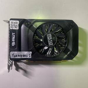 【ジャンク】【1円スタート】グラフィックボード PALIT GTX 1050 2GB GDDR5 42