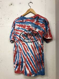 vanson バンソン　USA製　タイダイ染め　半袖tシャツ　M