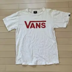 7.11 VANS バンズ デカロゴTシャツ 半袖 ホワイト L