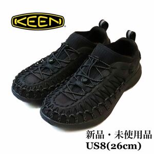 KEEN キーン UNEEK SNK ユニーク スニーカー ブラック サンダル レジャー アウトドア US8