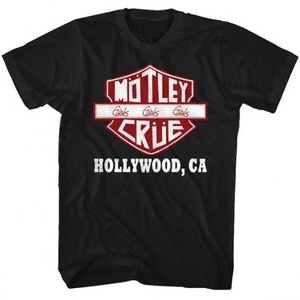 [Sサイズ]MOTLEY CRUE（モトリー・クルー）CRUE SIGN バンドTシャツ ハーレー 野村訓一着