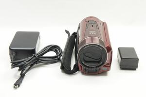 【適格請求書発行】美品 Canon キヤノン iVIS HF M51 デジタルビデオカメラ レッド【アルプスカメラ】240708d