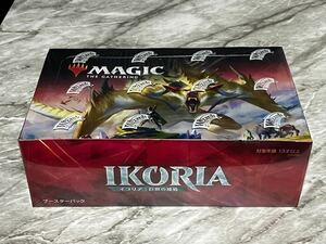 初版 新品未開封 MTG イコリア ブースター BOX 日本語版 IKORIA 巨獣の棲処 ボックストッパー有