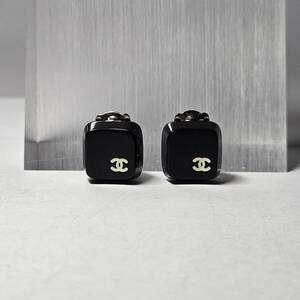 CHANEL　シャネル　00-T刻　ココマーク　スクエア　イヤリング　9294　