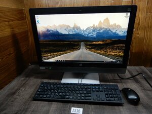 Webカメラ ＆ SSD搭載★フルHD21.5w液晶一体型PC★Windows10★第6世代Core i3★メモリ4GB★DVDRWマルチ★HP★Pro One 600G2 AIO