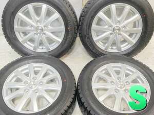 中古タイヤ スタッドレスタイヤ ホイールセット 4本セット 195/65R15 　 RAVRION RSO1 15x6.0 52 114.3-5穴 グッドイヤー アイスナビ 7