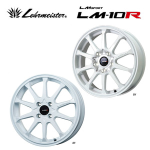 送料無料 レアマイスター LMSPORTS LM-10R 6J-15 +40 5H-100 (15インチ) 5H100 6J+40【1本単品 新品】