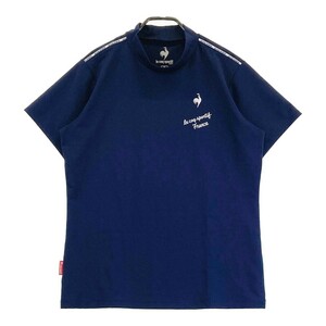 LECOQ GOLF ルコックゴルフ ハイネック 半袖Tシャツ ネイビー系 3L [240101276159] ゴルフウェア レディース