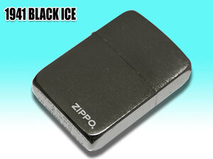 Zippo ジッポライター 1941レプリカ BlackIce ブラックアイス 24485 メール便可