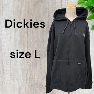 ●Dickies　ディッキーズ　 パーカー　L　ブラック