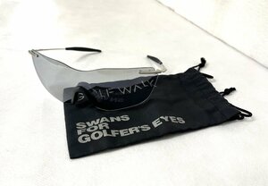 ▽SWANS スワンズ GOLFWALK POLA LIGHT LENS UV PROTECTION サングラス 中古▽010474