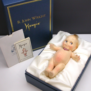 N73☆ R.JOHN WRIGHT R・ジョンライト クラシック キューピー Kewpie 1000体限定 フェルト ドール ぬいぐるみ 正規品