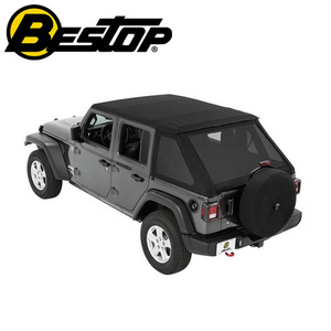 【正規品】BESTOP Trektop ベストップ トレックトップ ソフトトップ 幌 ジープ JLラングラー 4ドア ブラックダイヤモンド 5686335