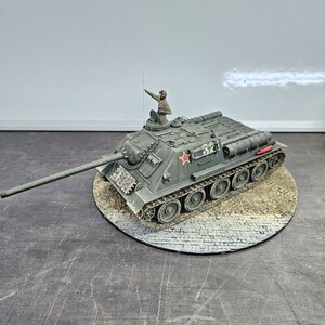 超絶作品！ ソビエト連邦 駆逐戦車 su-85 1/25スケール TAMIYA公認プロモデラー 鈴木直之氏制作 完成品 ミリタリー