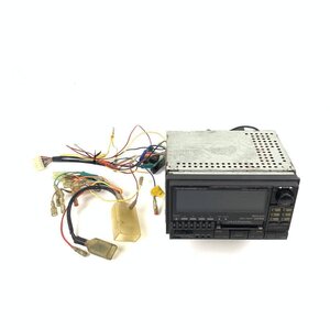 KENWOOD KRC-X10 ケンウッド カーステ テープデッキ　ハーネス付き [カーオーディオ]○簡易検査品