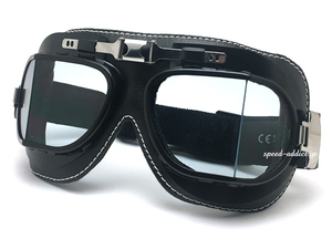 baruffaldi VINTACO 4眼 GOGGLE BLACK/バルファルディゴーグルレトロクラシックカーオープンカーエースカフェレーサーハルシオン英車英国車