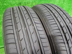 ヨコハマ YOKOHAMA 夏タイヤ 2本セット BLUEARTH-ES 175/65R15 2023年 7分山