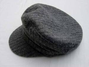 残少【 送料無料　新品 】NEW YORK HAT ピン ストライプ キャップ　 アドミラルCAP　グレー