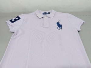 POLO RALPH LAUREN 半袖ポロワンピース レディース XSサイズ 綿100% ライトパープル タグ付き