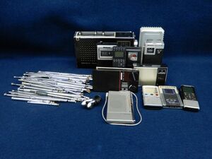 ★ラジオ SONY ICF-10/National R-1019/LIFETONE/OLYMPUS VN-8100PC/OLYMPUS DP-201/SONY SRF-R630V まとめて★ジャンク品/消費税0円