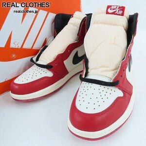 NIKE/ナイキ AIR JORDAN 1 HIGH OG LOST ＆ FOUND CHICAGO エアジョーダン1 DZ5485-612 28.5 /080