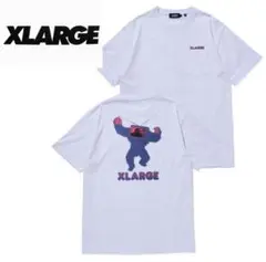 XLARGE Tシャツ ホワイト バックプリント