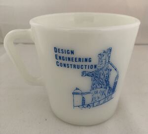 パイレックス・PYREX “ Deci Corporation・Design Engineering Construction “ マグカップ