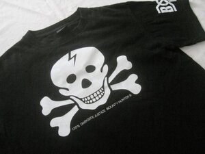 BOUNTY HUNTERバウンティーハンター スカルTシャツ サイズ不明