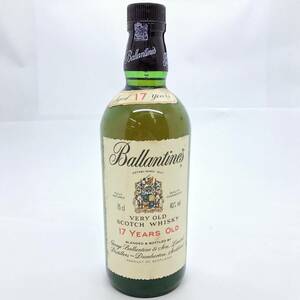 1円スタート 未開栓 Ballantine’s バランタイン 17年 ベリーオールド 青青旗紋章 750ml 43度 箱付き スコッチ ウイスキー